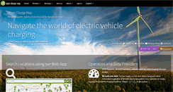 Desktop Screenshot of openchargemap.org